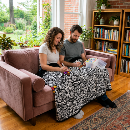 CozyCanvas™ Coloring Blanket
