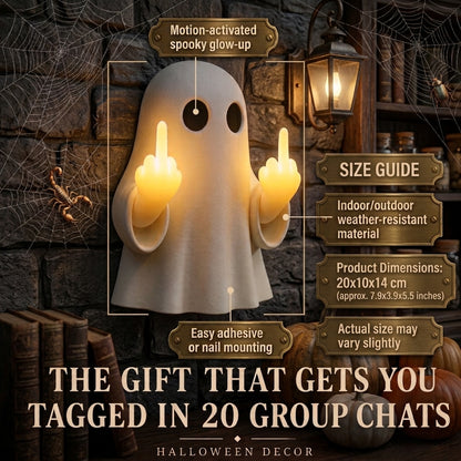 Ghosted Glow — Halloween Ghost Night Light